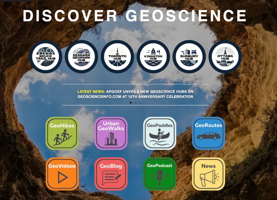 A view of GeoscienceINFO.com